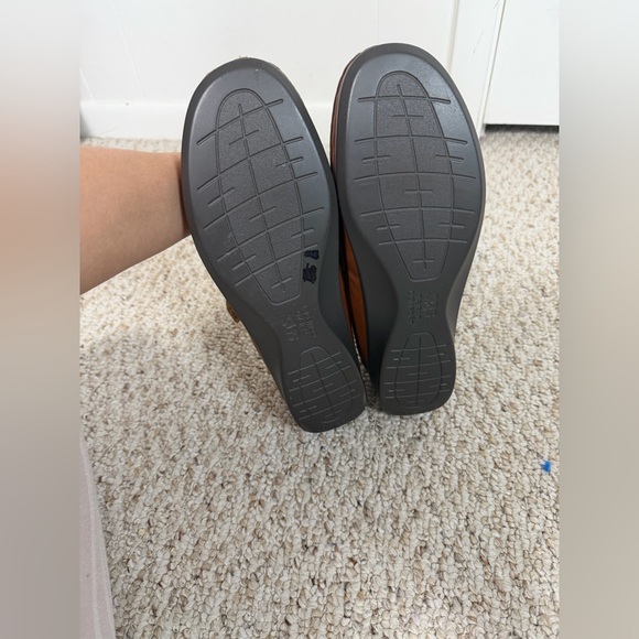 SAS Brown Leather Comfort Shoes size 9 - Picture 4 of 7